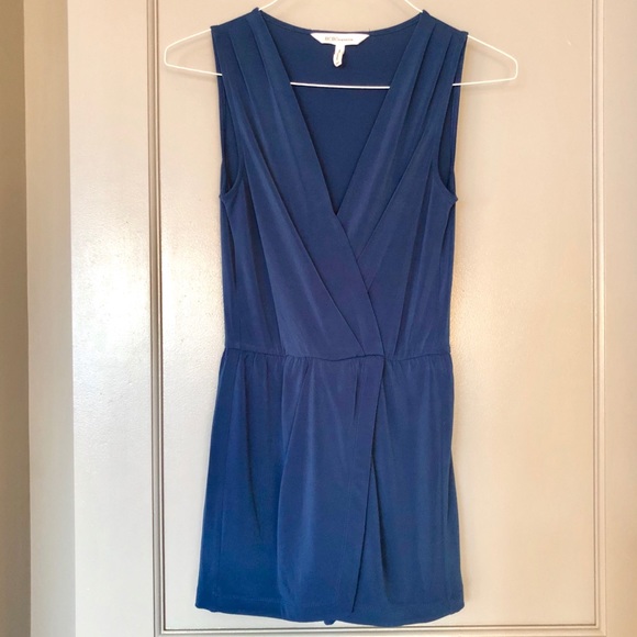 BCBGeneration Romper Blue - Picture 2 of 7